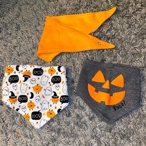 Halloween baby bibs